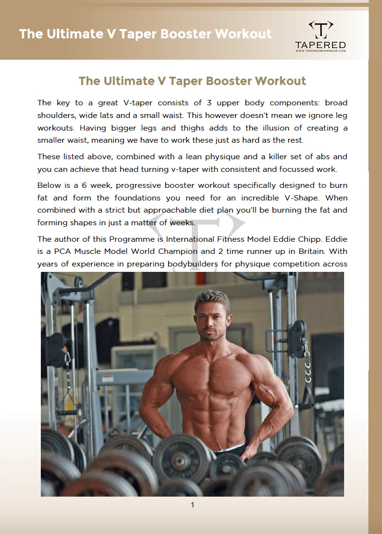 The Ultimate V-Taper Booster Workout - Image 2